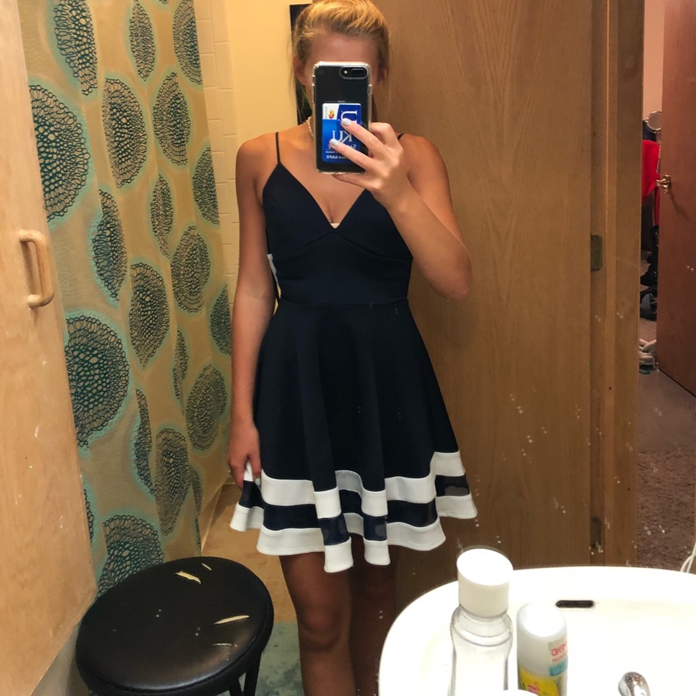 NAVY DRESS